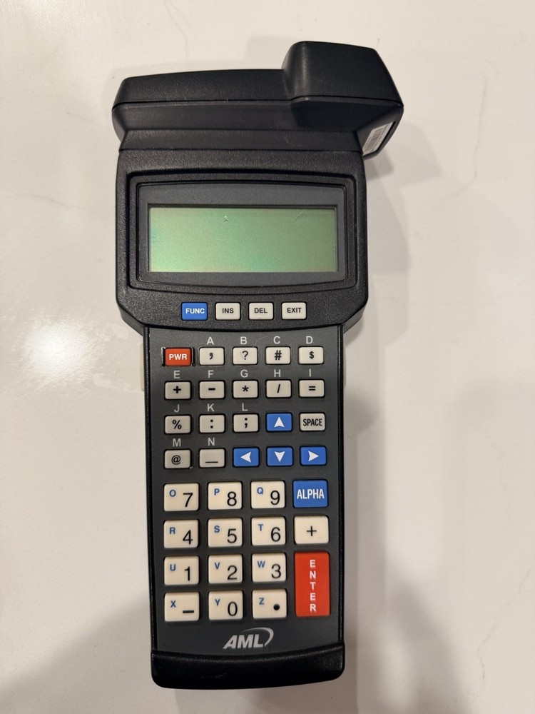 AML M5000 / M5000 american microsystems inventory barcode scanner Tested