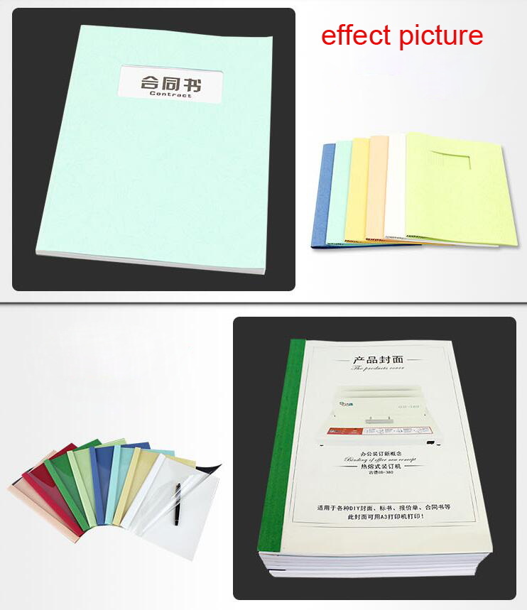 220V Automatic Hot Melt A3 A4 A5 Book Binding Machine Envelope Binder GD380