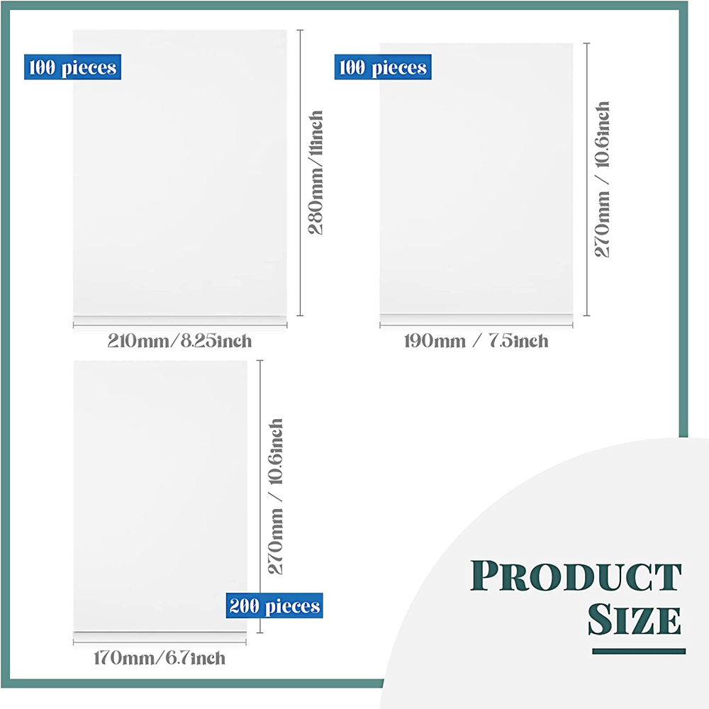 Fabric Organizer Storage Boards Comic Book Boards White Backing Board for 200