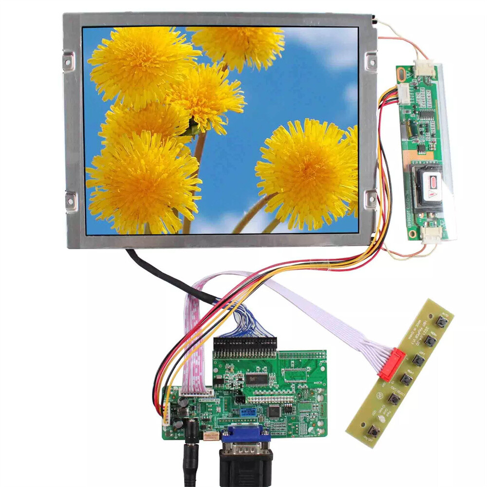 VGA LCD Controller Board With 8.4" AA084VC03 640X480 LCD Screen