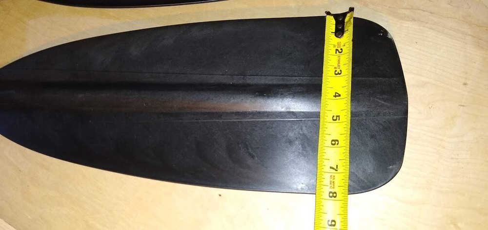 Oars (pair) with Aluminum 2-part Shaft. Strong, Compact, Light.