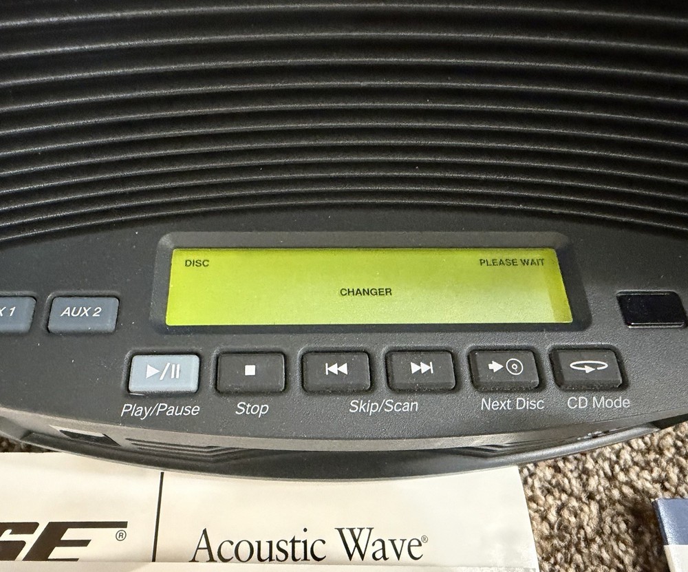 Bose Acoustic Wave Music System CD 3000 + Non Working Multi-Disc Changer