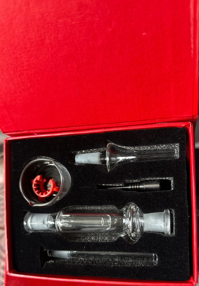 Micro Nector Collector with Titanium and Glass quartz Tips