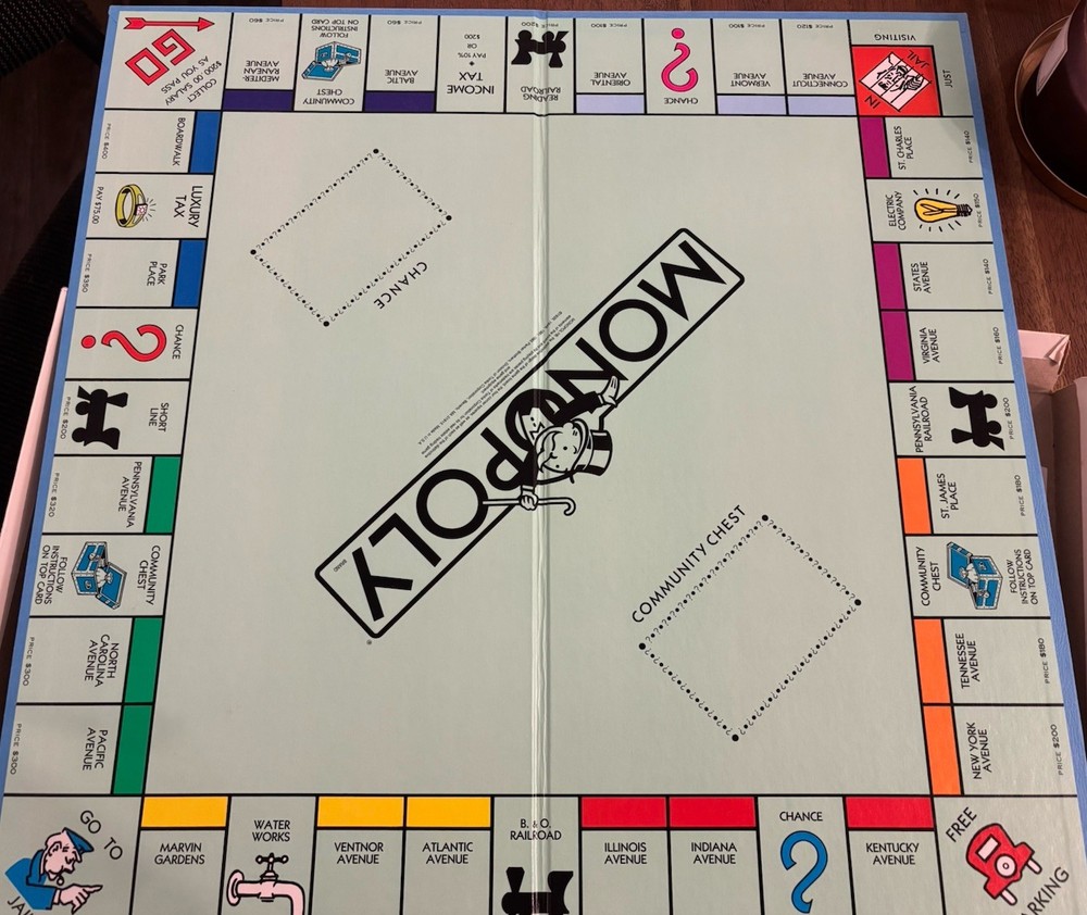 Monopoly 1985 Vintage Game No. 0009
