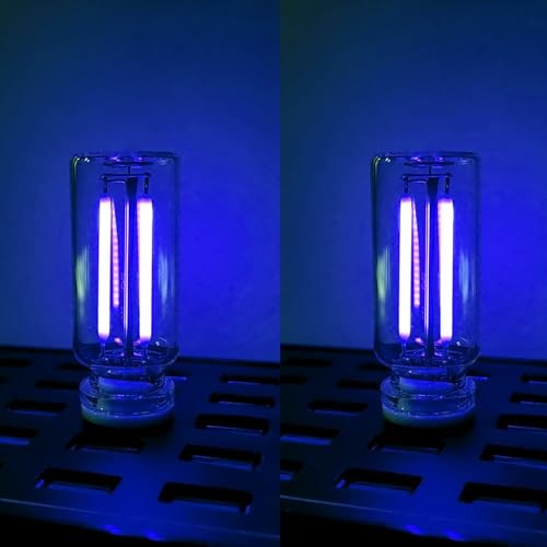 2 PCS USB LED Atmosphere Light,Touch Control USB Night Light - LED Lights Blue