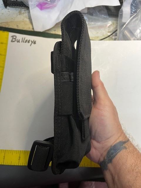 Unmarked Molle Pouch Canvas Black