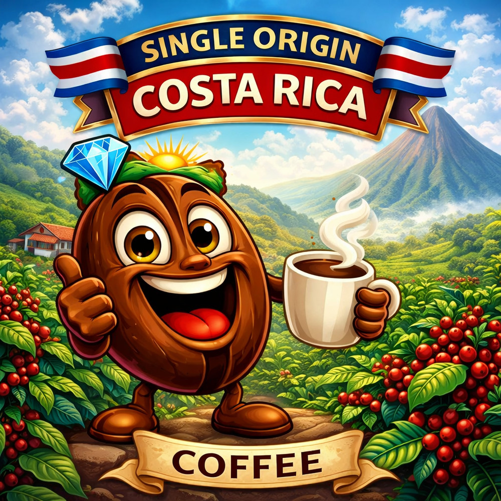 Costa Rica Single Origin Fresh Roasted Coffee