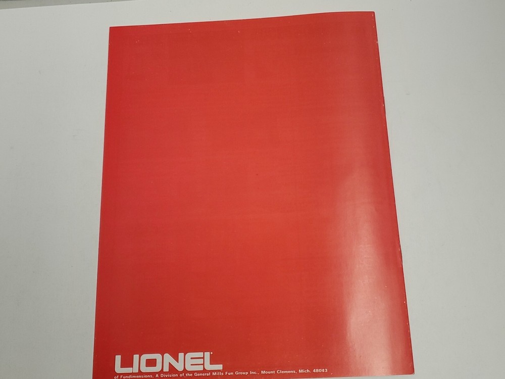 VINTAGE LIONEL TRAINS CATALOG 1973