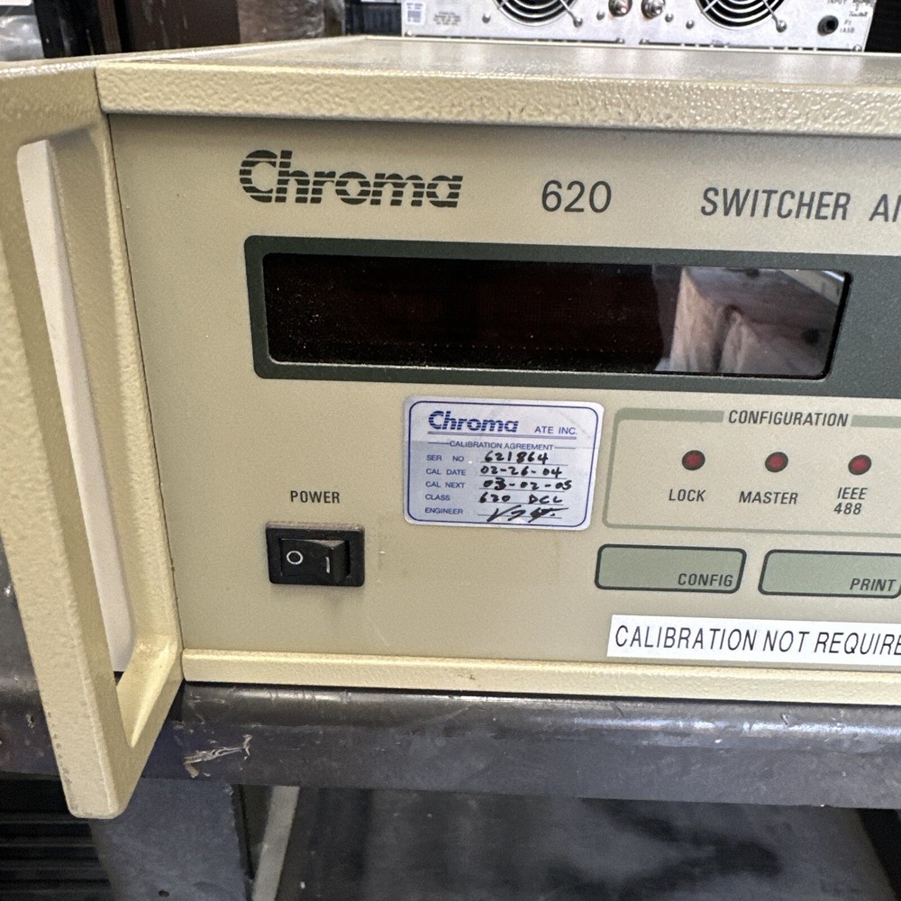 Chroma 620 Switcher Analyzer 20A/100V/200W