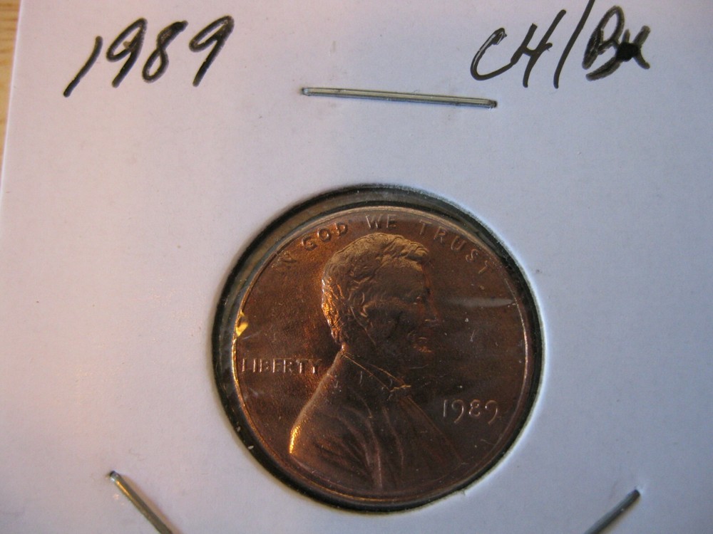 1989 Lincoln Memorial Cent Ch/Gem BU!