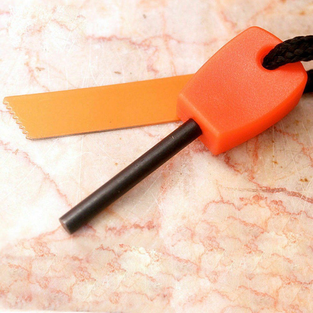 MAGNESIUM FIRE STARTER SURVIVOR TOOL - 1 PIECE - NEW