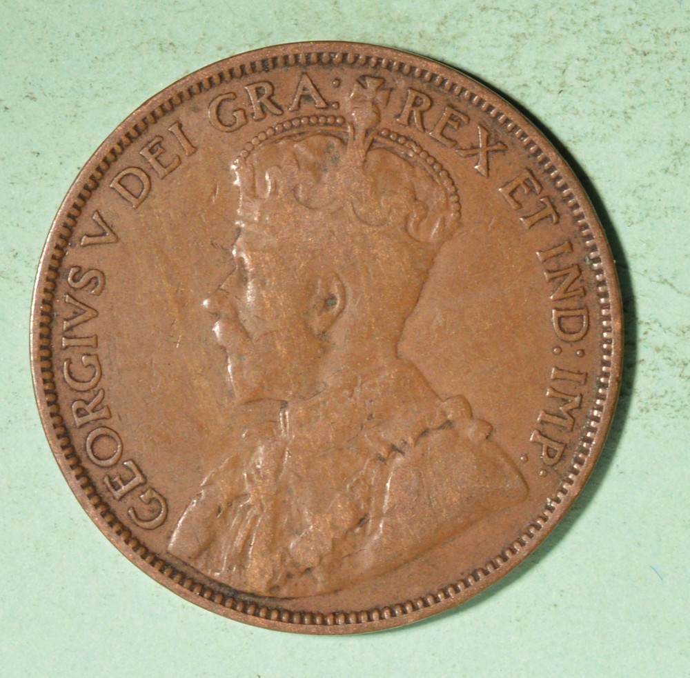 1917 - Newfoundland Large Cent - INV#D182