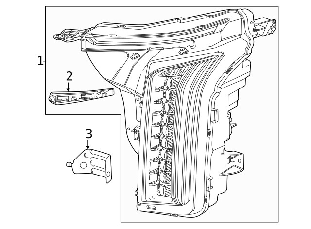 Genuine GM Lower Bracket 42816363