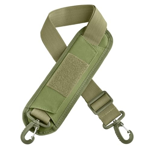 Bag Shoulder Strap Replacement Adjustable Strap with 02# Green With Padded