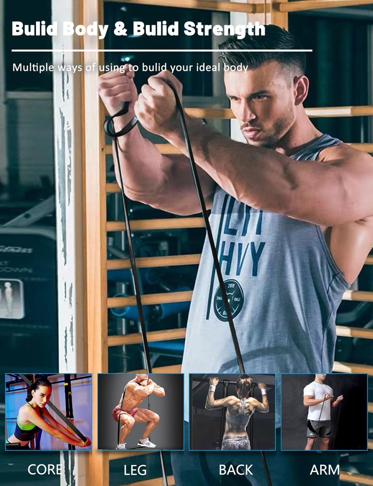 Resistance Bands, Pull Up Assist Bands - Workout Bands, Eexercise Bands, Long...