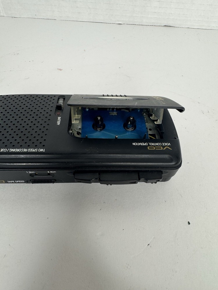Coby CX-88 MicroCassette Corder Voice Recorder VOR Handheld Untested
