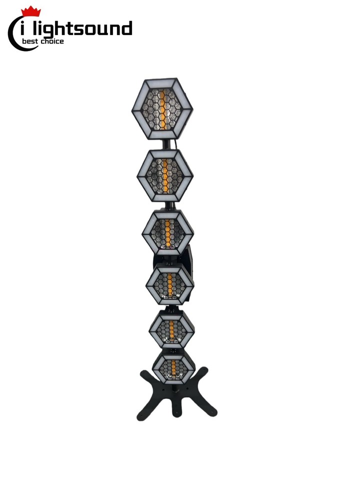 Vintage Light 6x60W COB Linear Retro light Stage Background Flash Effect retro