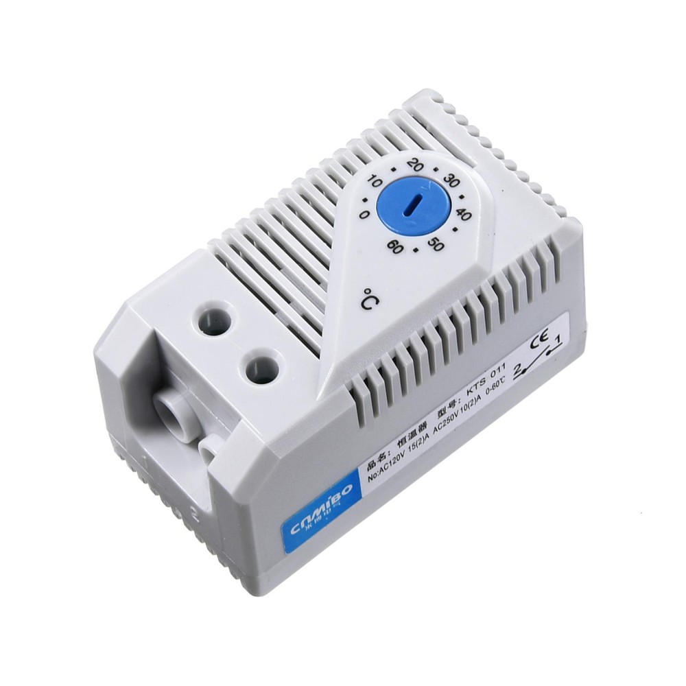 Mechanical Thermostat 0-60℃ Adjustable Compact N.O Temperature Controller Switch