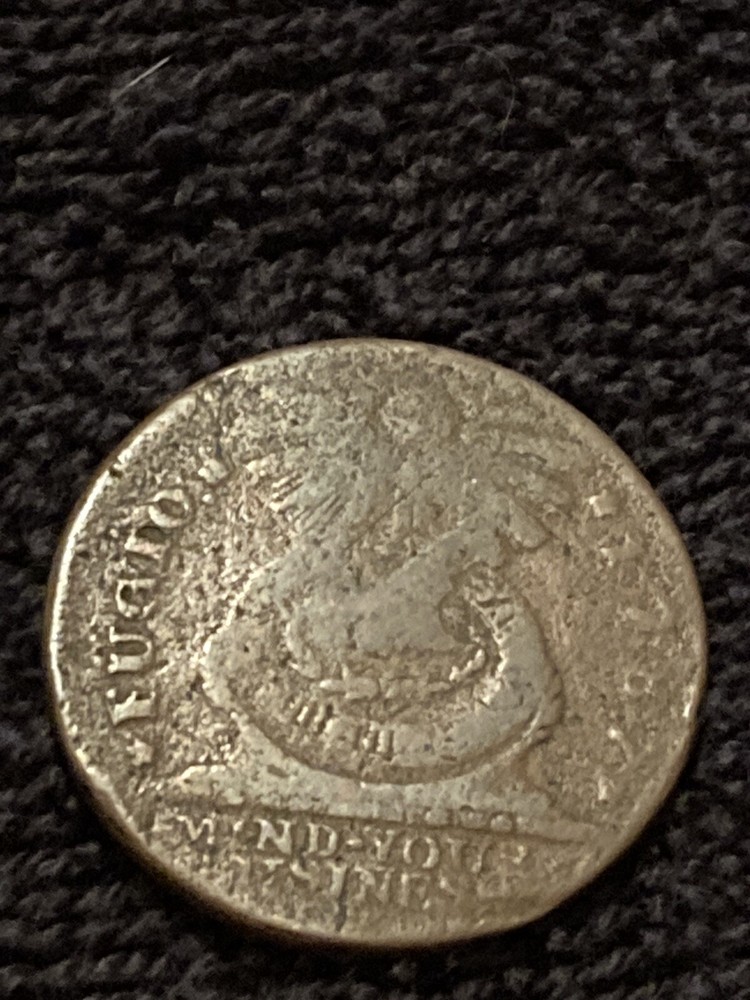 1787 fugio cent Kn 19-55