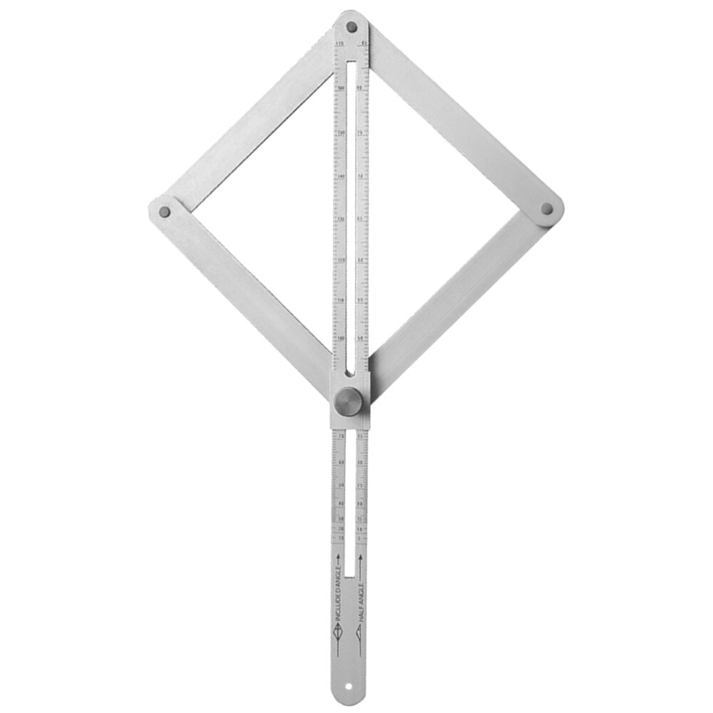 Multifunctional Protractor Woodworking Measuring Ruler Angle Tool