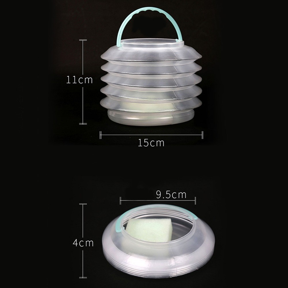 3 Pcs Water Brush Painting Container Multi-use Basin Foldable Washer