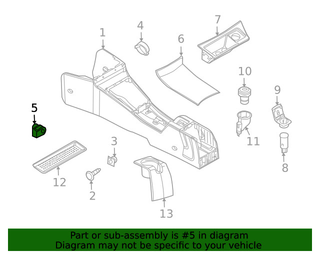 Genuine GM Multi-Purpose Nut 09114472