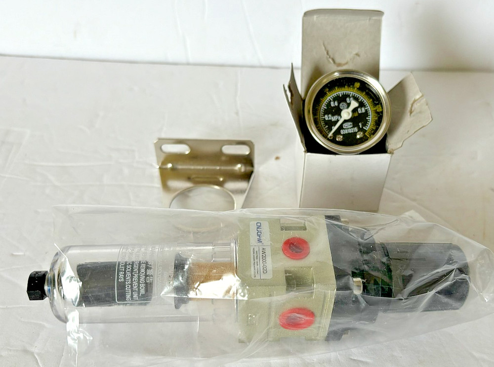 AIR FILTER PRESSURE REGULATOR 1/4FOR AIR TOOLS SPRAY COMPRESSOR MOISTURE TRAP