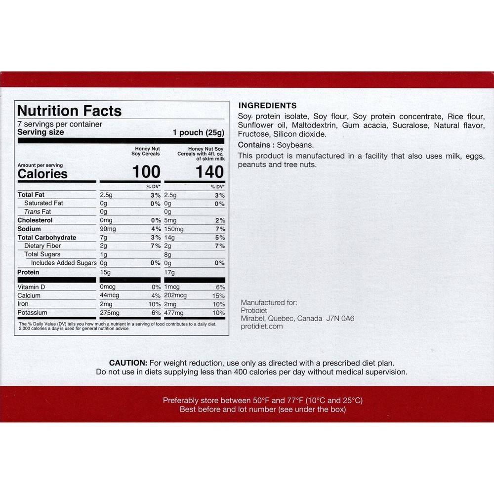 Honey Nut Soy Cereal