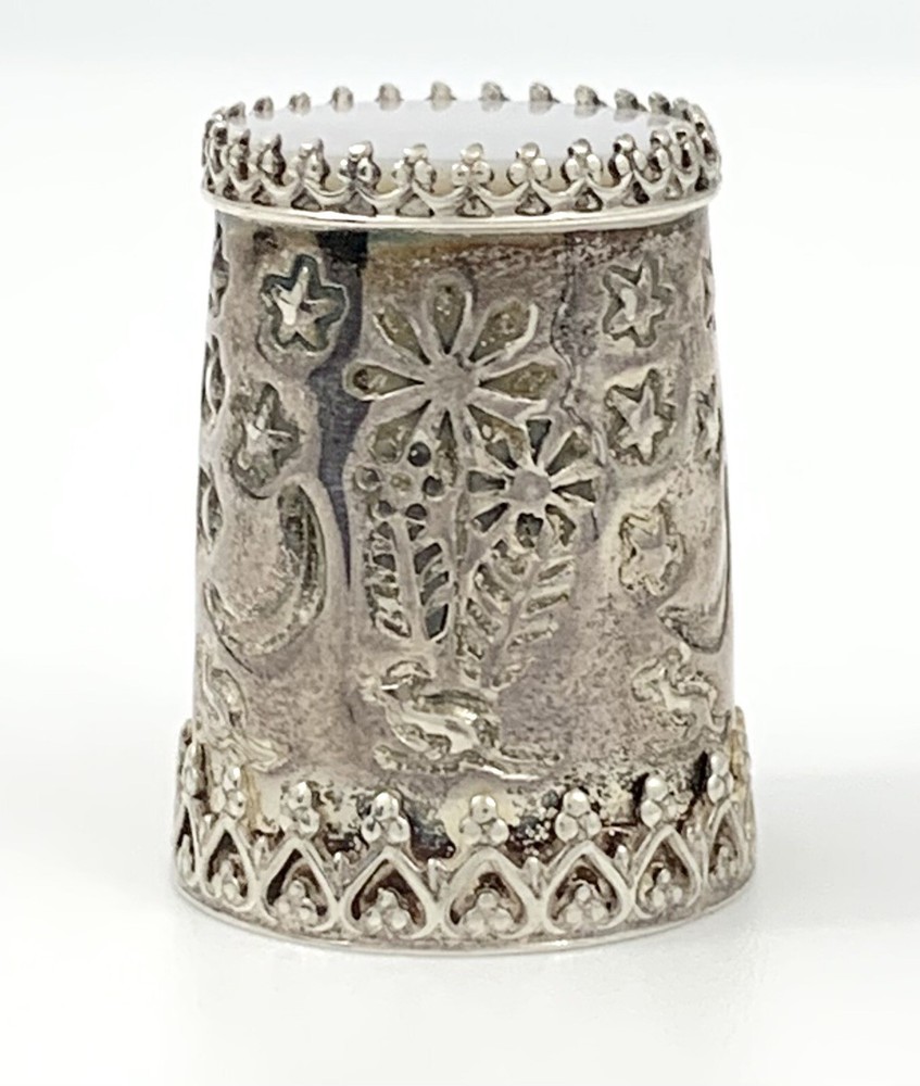 Rare Syd Oates Sterling Silver Thimble Australia