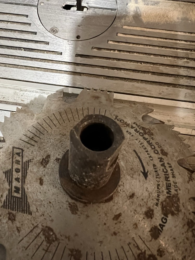 Magna Shopsmith Dado Stack Set And Associated Arbor