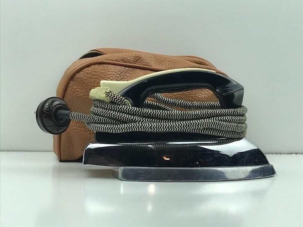 Vintage Neckermann Travel Iron - Tested