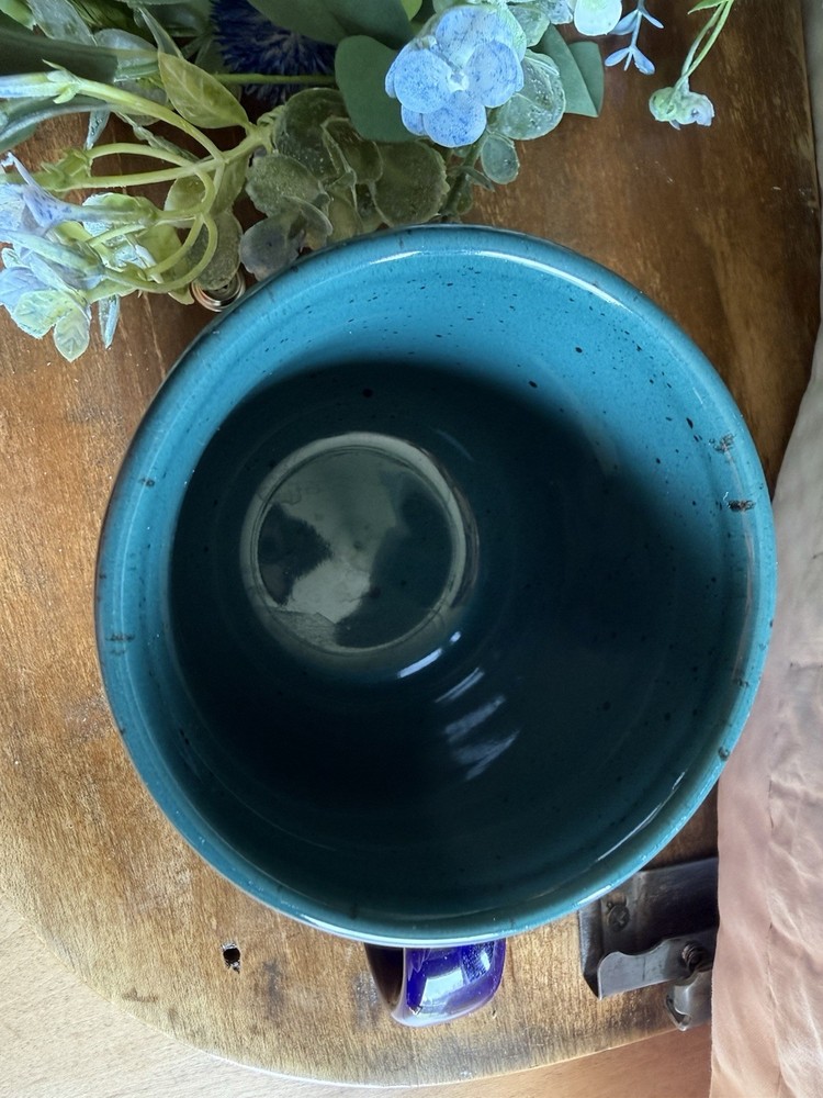 Cobalt And Teal Coffee Mug