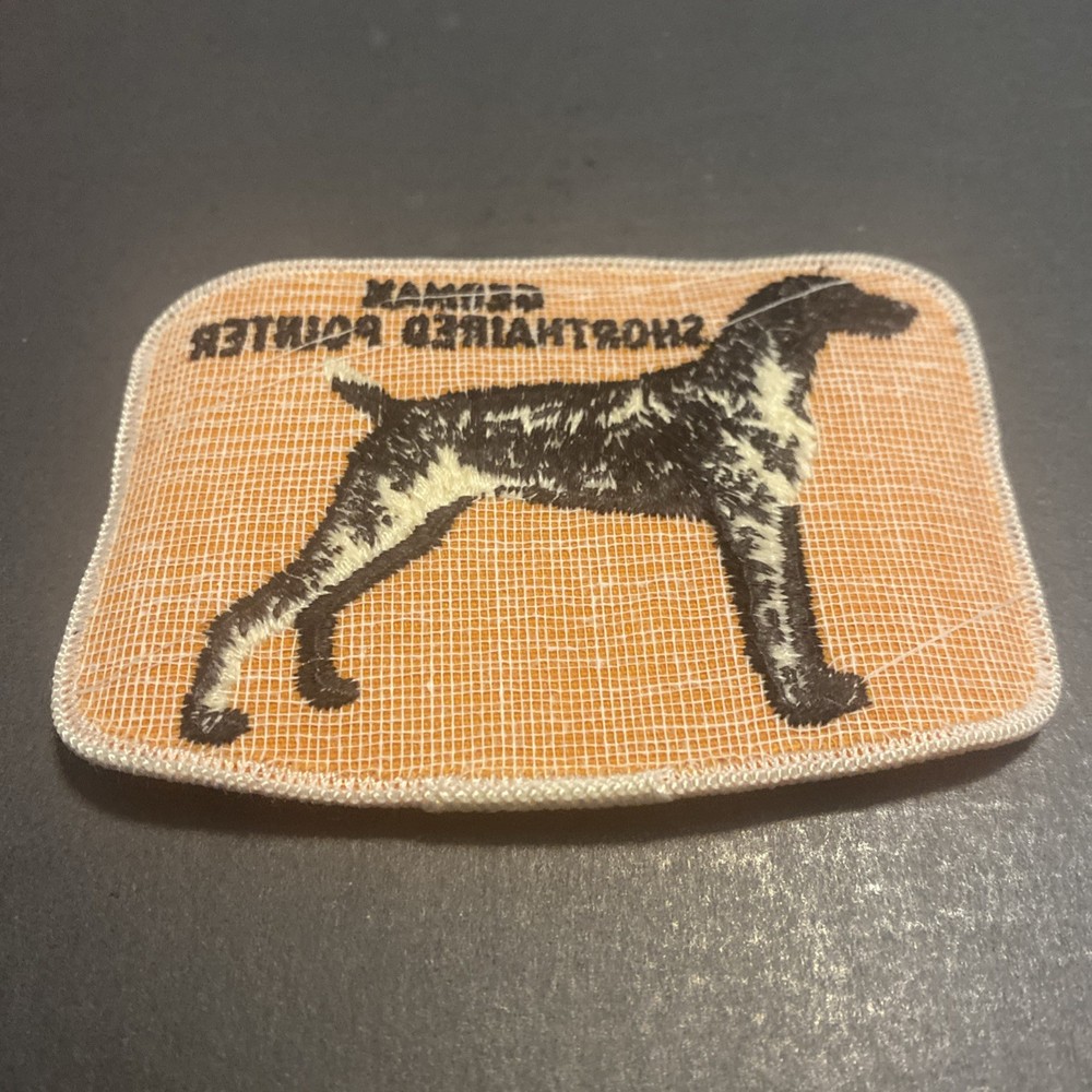 VTG GERMAN SHORTHAIRED POINTER Sew On Dog Patch