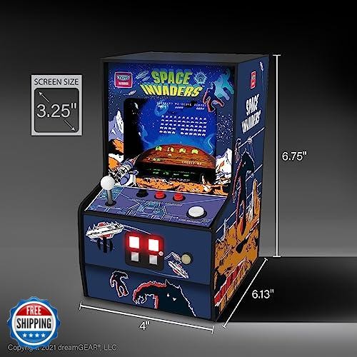 My Arcade Space Invaders Micro Player: Mini Arcade Machine Video