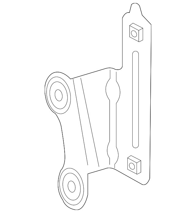 Genuine Audi Mount Plate 4KE-907-908