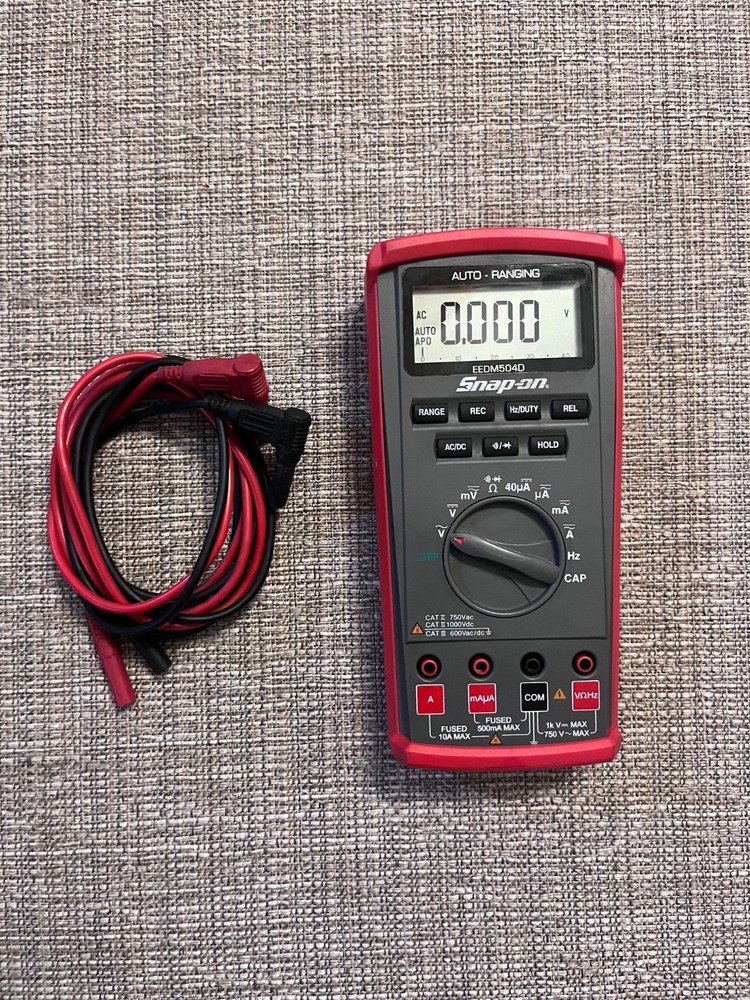 Snap-on EEDM504D Auto Ranging Digital Multimeter