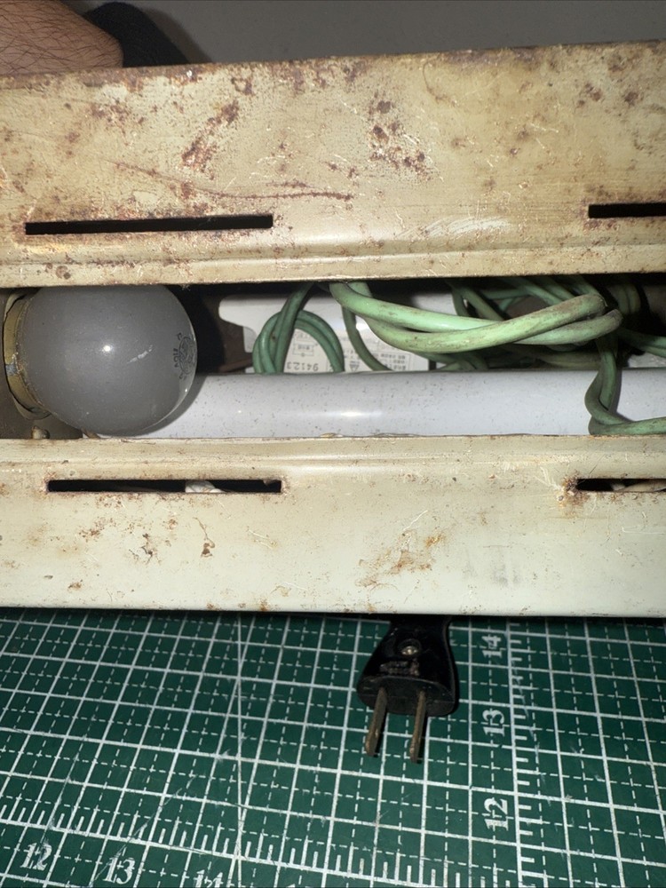 Vintage Underground Subway Chinese Exit Lightbox Sign Untested