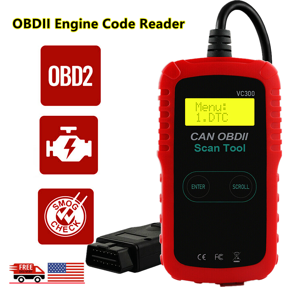 Check Engine Fault Car Code Reader OBD2 Scanner Automotive Diagnostic Scan Tool