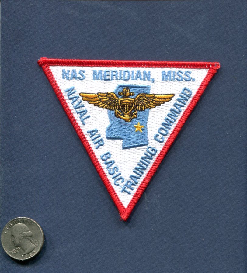 NAS Naval Air Station MERIDIAN MS US Navy Base Training Command  Squadron Patch