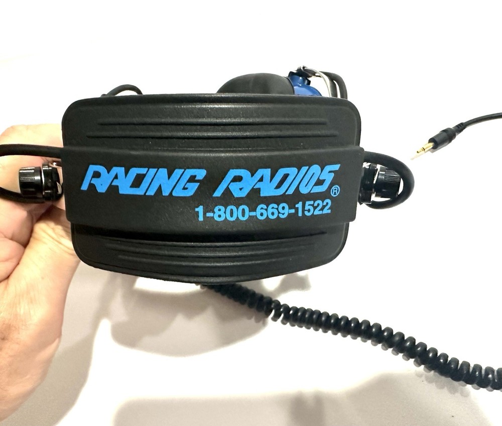 Racing Radios Headset w/ Volume Control – Untested – Cord Fray