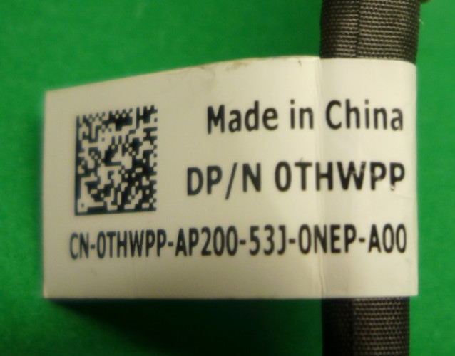 GENUINE Dell MB(L) JSB2 to PDB_J15 Cable Assembly THWPP