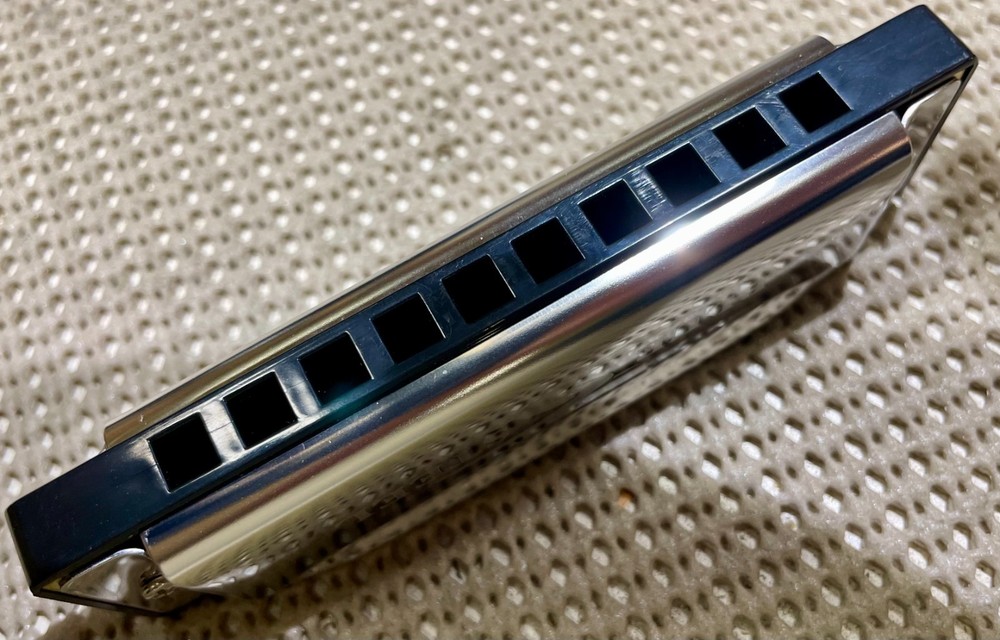 Harmonica Bushman Blue Steel, various keys