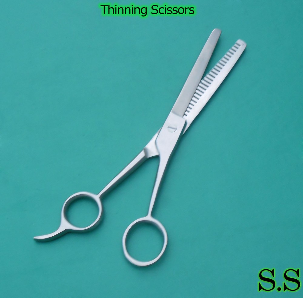 Thinning Scissors 5 1/2" Single Teeth MANICURE BEAUTY