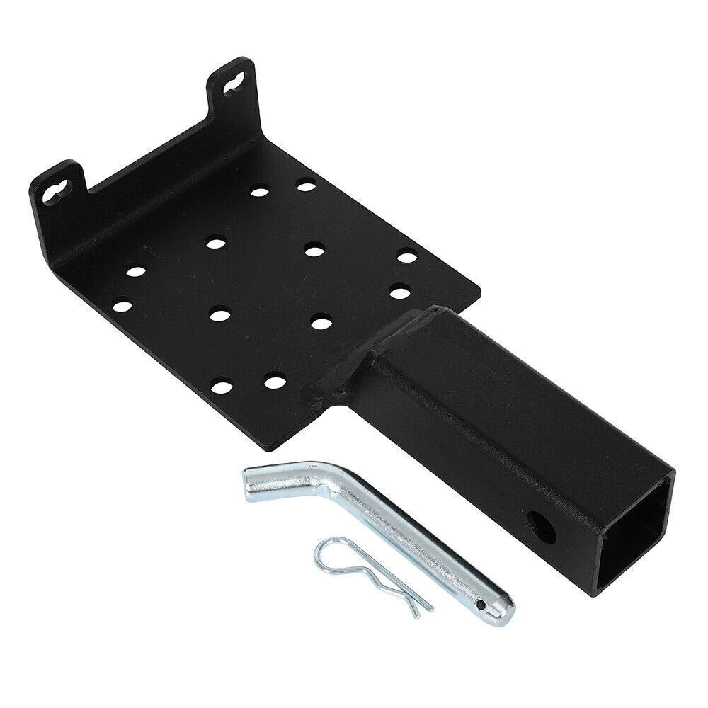 Universal 2" Receiver Trailer Hitch Winch Mount Plate ,Winch Mounting Bracket
