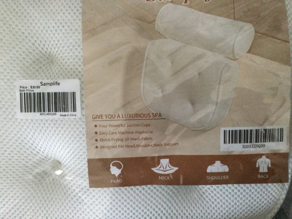 Samplife Bath Pillow