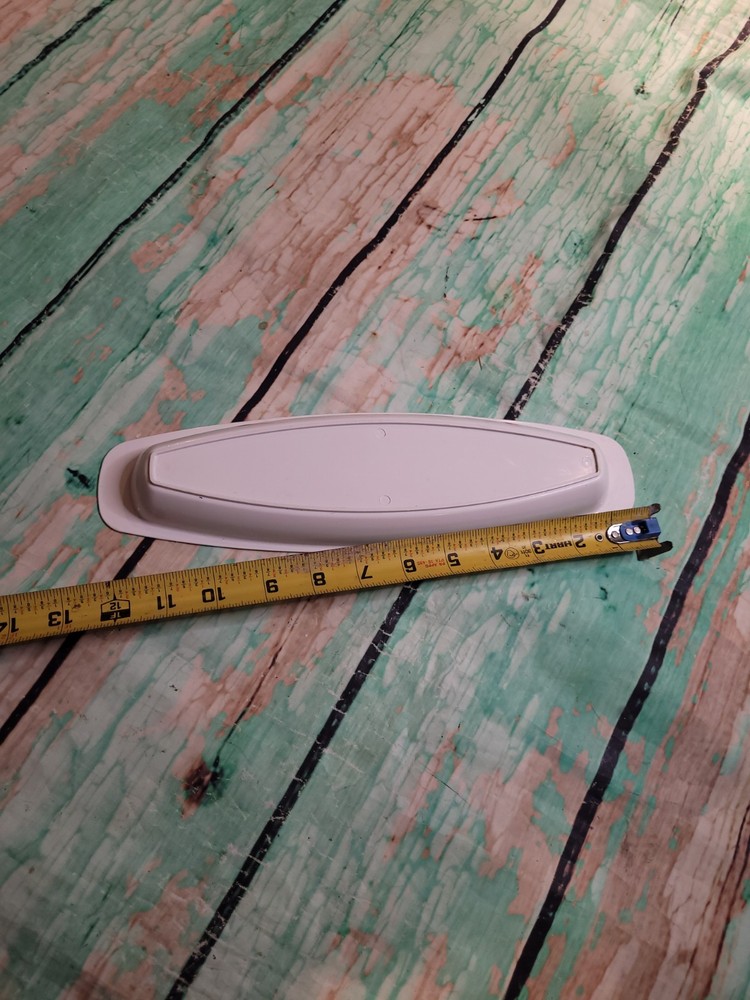 George Foreman Grill Replacement Drip Tray Pan 12 1/2" Grease Catcher White