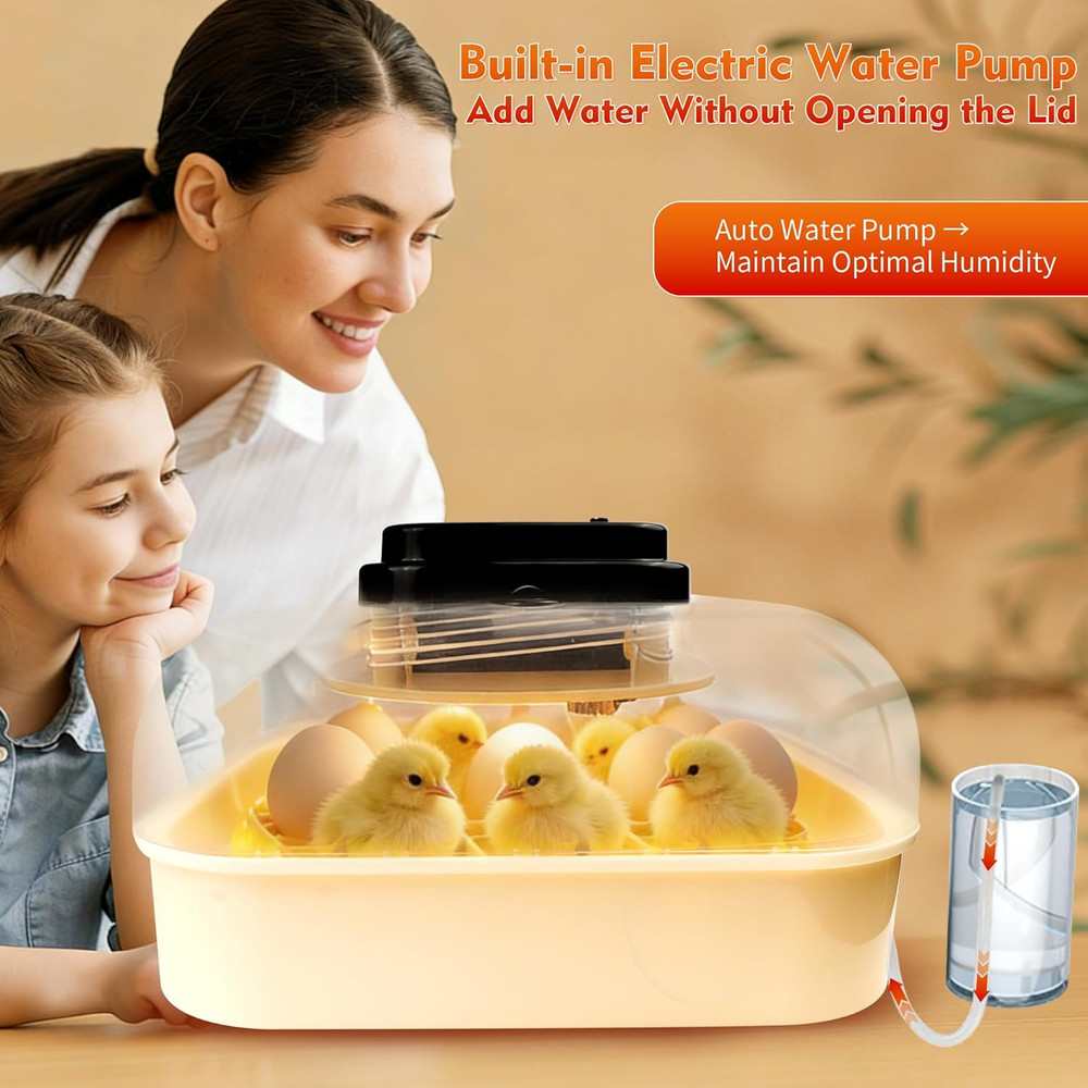 Incubators for Hatching Egg 30 Eggs Automatic Egg Turning & Humidity Control, Di