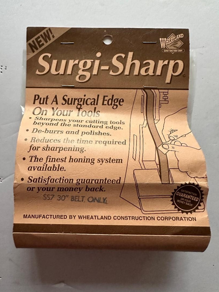 Surgi-Sharp Leather Honing Belt SS7 30"