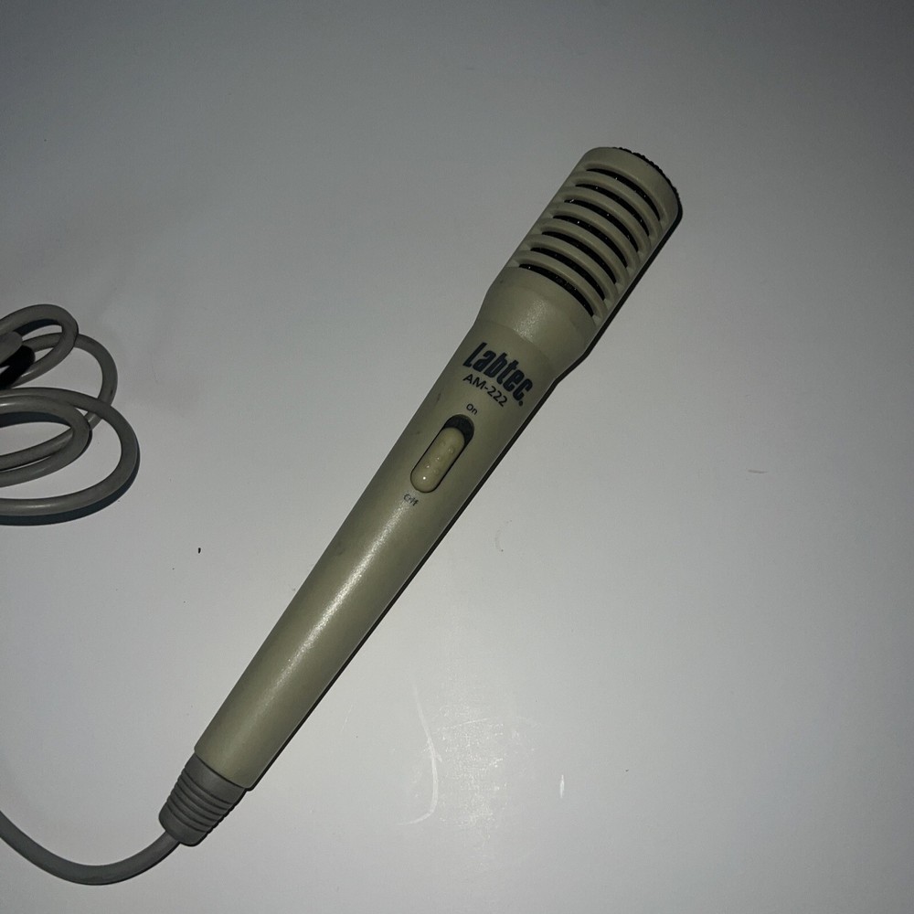 Labtec AM-222 High Output Hand Microphone Mic