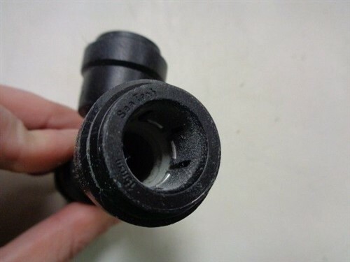 SEA TECH UNION TEE WITH QUICK CONNECT TEE SET OF (6) 3 1/8" X 1 5/8" BOAT